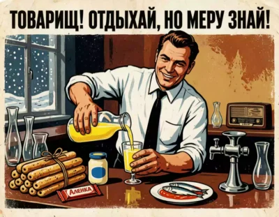 Кинематографичный бармен семидесятых