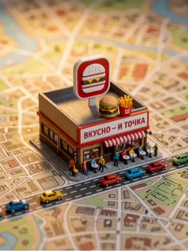 Миниатюра ресторана «Вкусно — и точка»