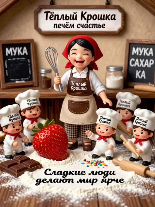 Рекламное промо пекарни